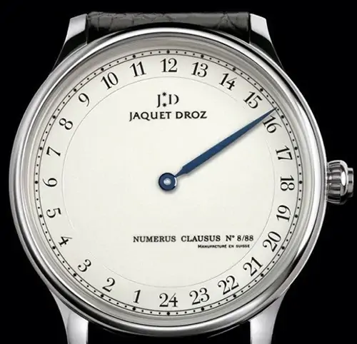 Thương hiệu đồng hồ 1 kim - Jaquet Droz “Grande Heure”